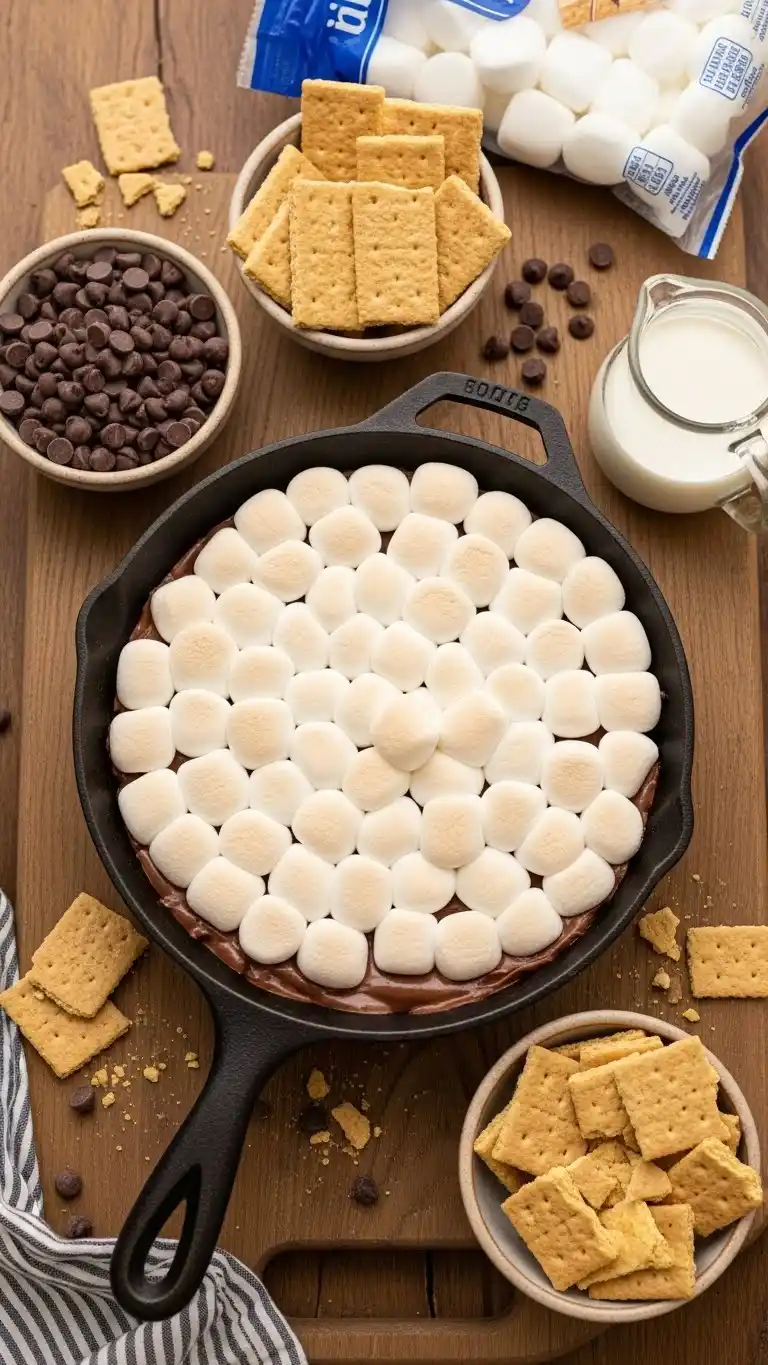 Chocolate Lovers’ Oreo S’mores Dip Recipe 2 Oreo S’mores Dip Recipe1