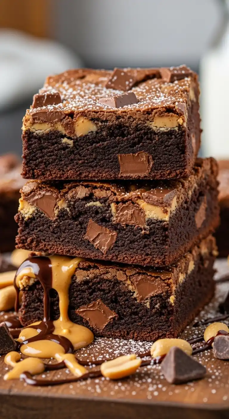 6 Brownies That Deserve Your Oven’s Full Attention (Seriously, Hide the Pan) 4 Peanut Butter Chocolate Chunk Brownies