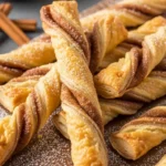 Flaky Puff Pastry Cinnamon Twists Everyone Grabs 2 Puff Pastry cinnamon Twists1