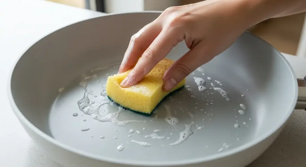 How to Make a Ceramic Pan Non Stick Again 2 Regular Maintenance