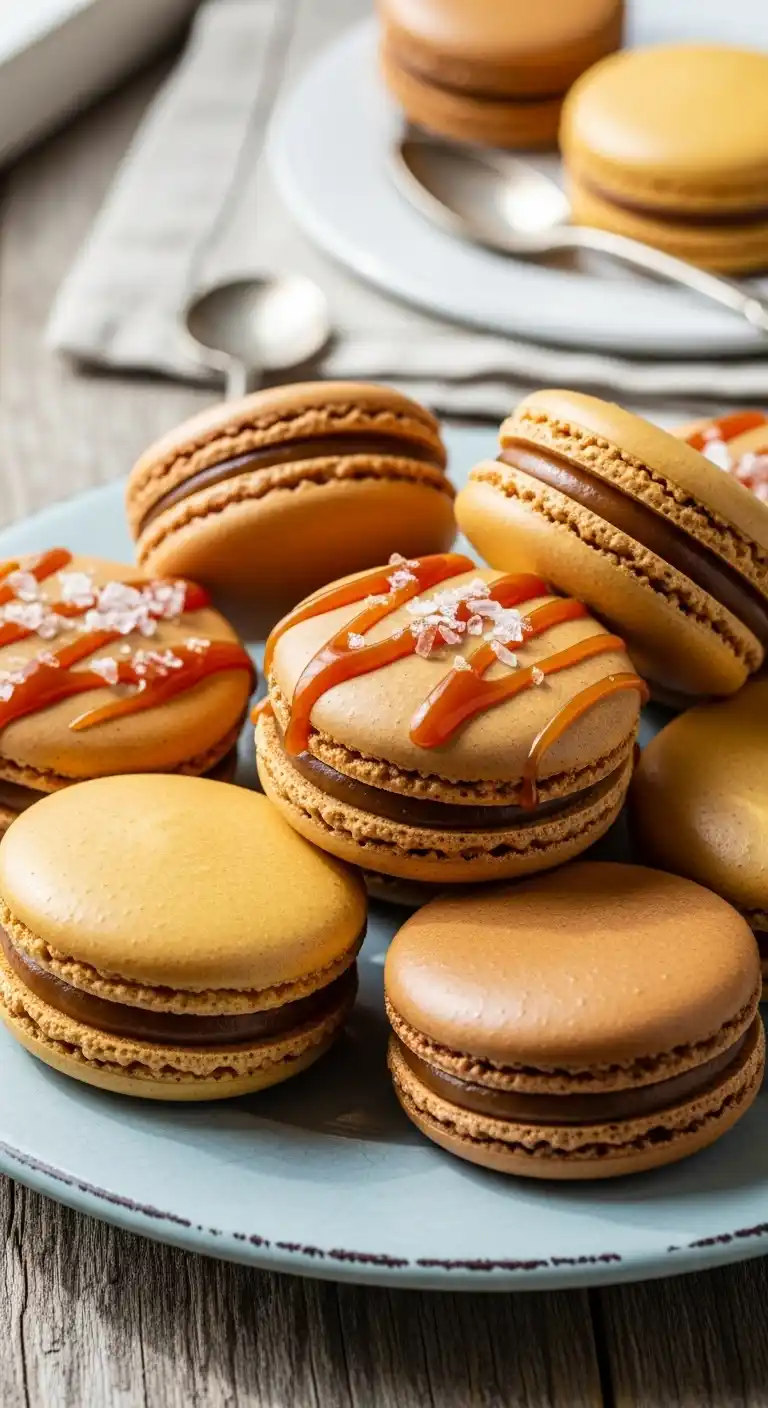 6 Amazing Homemade French Macaron Ideas You’ll Want to Brag About 7 Salted Caramel French Macarons