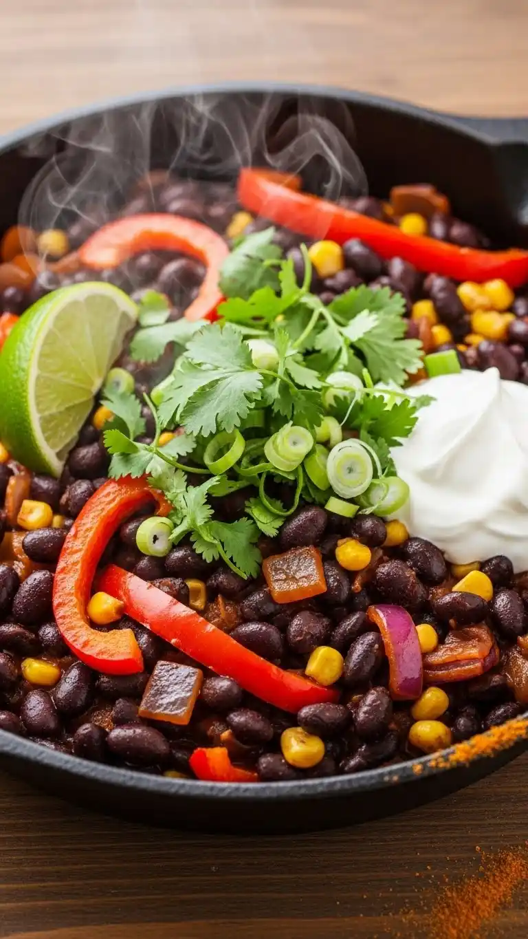 14 Easy & Delicious Bean Recipes to Complete Your Holiday Menu 7 Spiced Black Bean Skillet