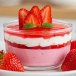 Strawberry Pudding With Big, Bold Berry Flavor 2 Strawberry Pudding 1