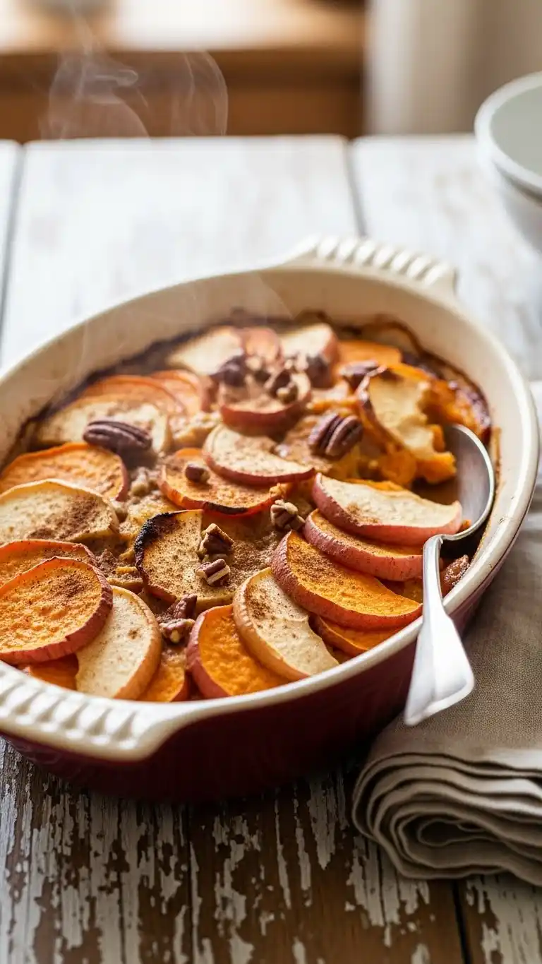 10 Delicious Sweet Potato Sides for Holiday Meals 11 Sweet Potato & Apple Bake