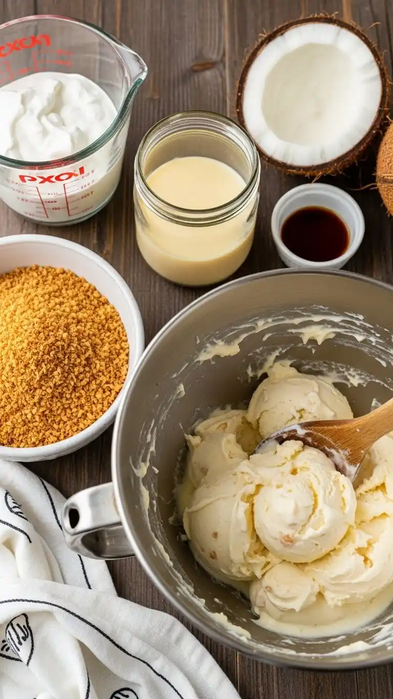 Toasted Coconut Ice Cream That Screams Summer Vibes 3 Toasted Coconut Ice Cream2