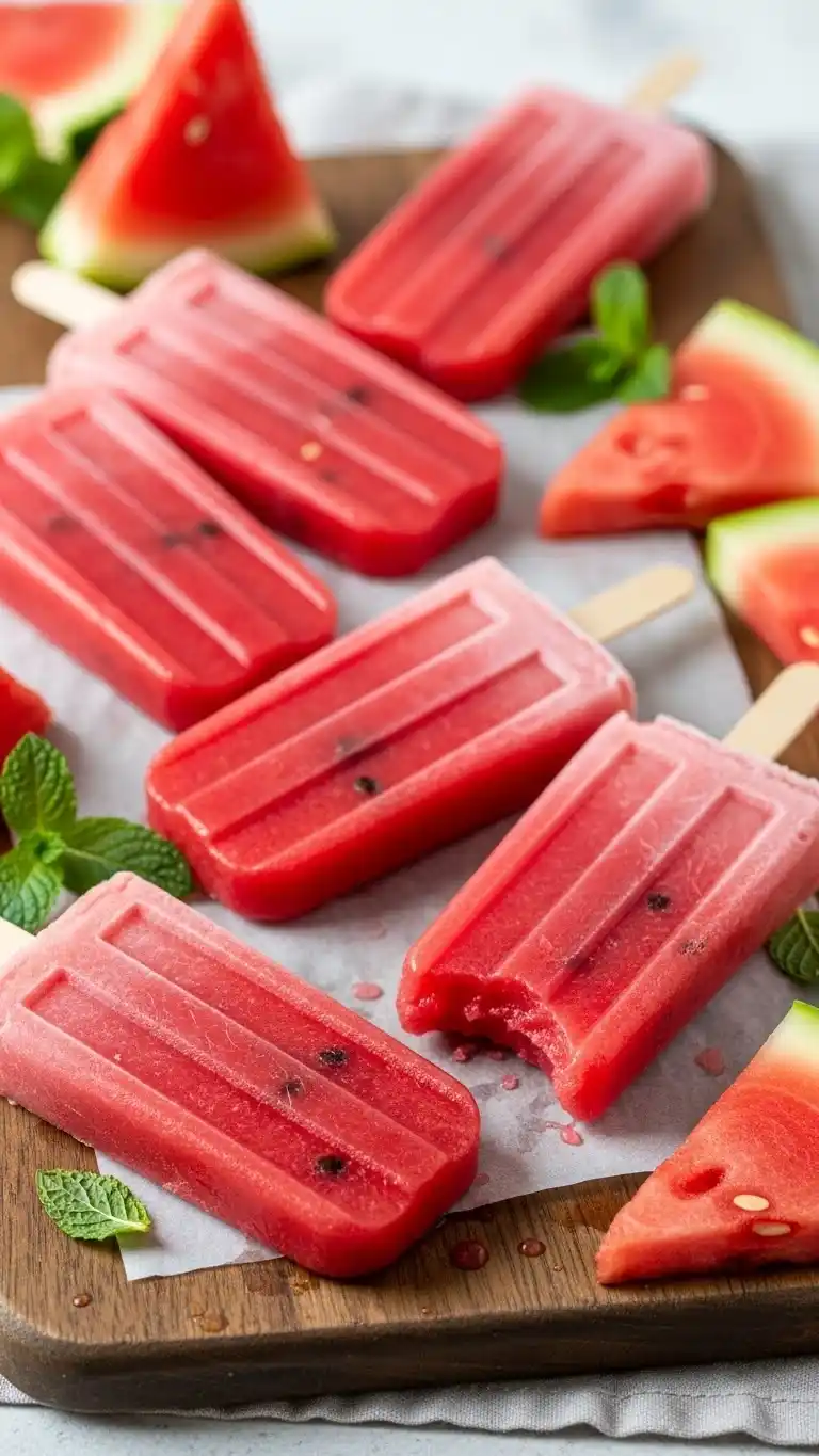 Refreshing Watermelon Popsicles for Hot Summer Days 4 Watermelon Popsicles3