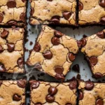 One-Bowl Chocolate Chip Blondies (So Easy!) 2 chocolate chip blondies