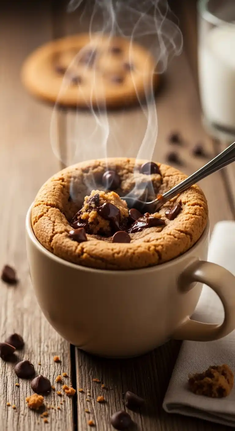 Chocolate Chip Mug Cookie: 5-Minute Sweet Fix 4 chocolate chip mug cookie 3