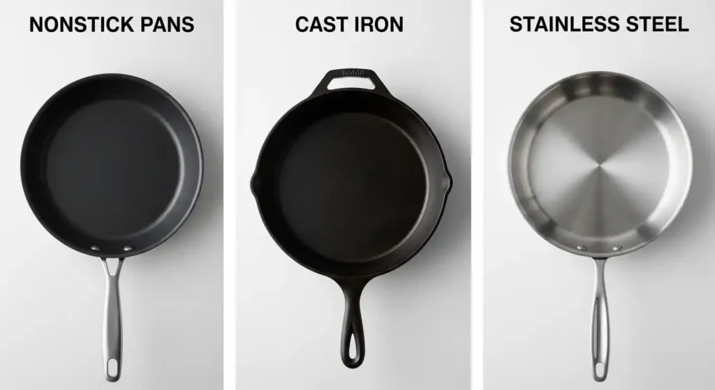 How to Keep Eggs From Sticking to Pan (So Breakfast Stops Winning the Fight) 2 choose the right pan