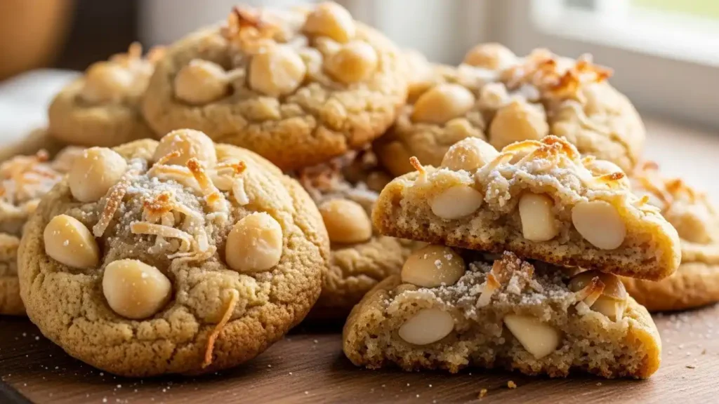 Why You’ll Obsess Over These Coconut Macadamia Nut Cookies 4 coconut macadamia nut cookies4