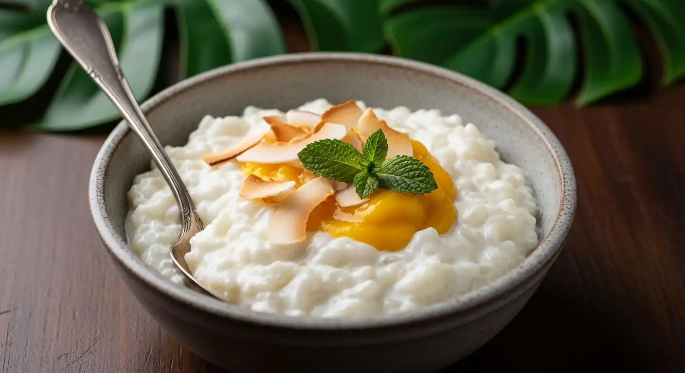 Tropical Coconut Rice Pudding: Grandma’s Favorite Revamped