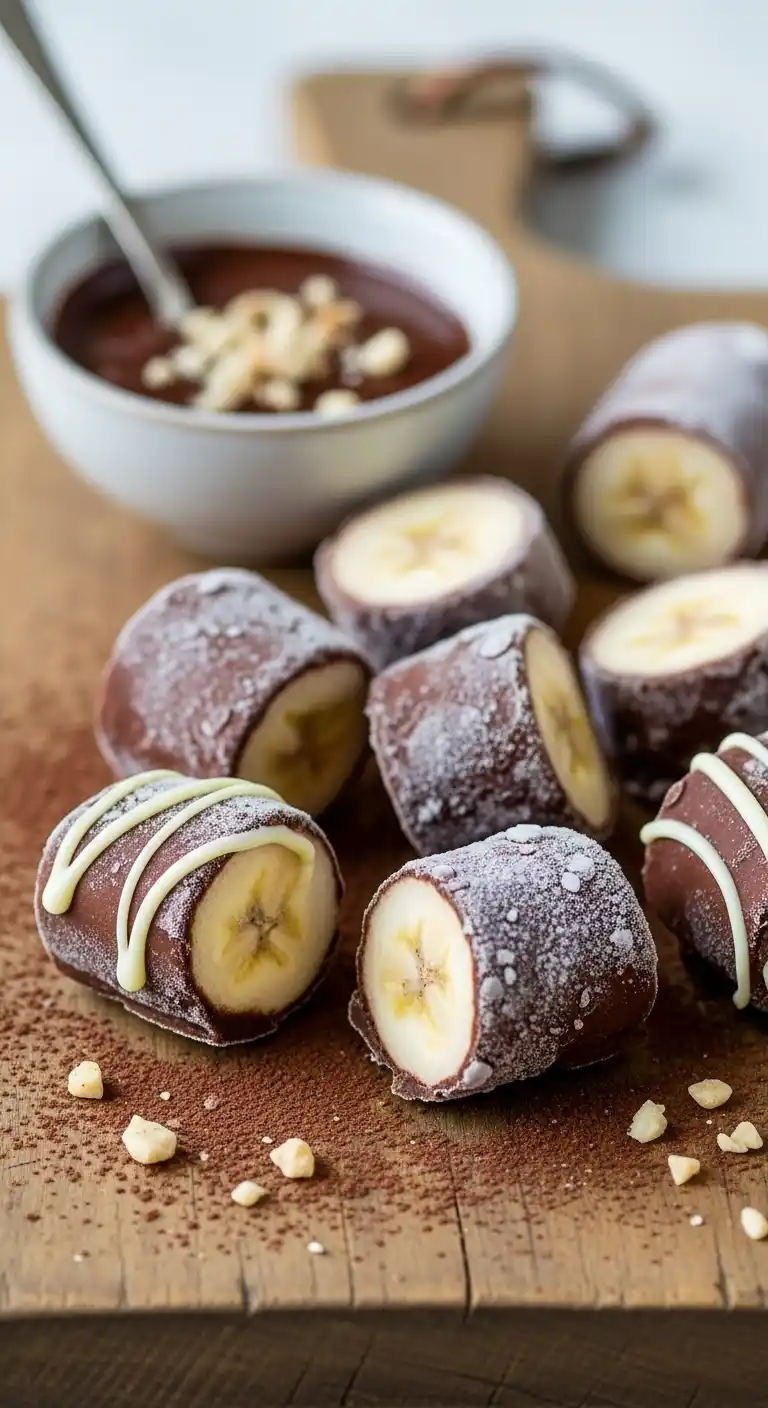 Frozen Banana Bites: Sweet Snack, Almost Healthy Treat 4 frozen banana bites 3