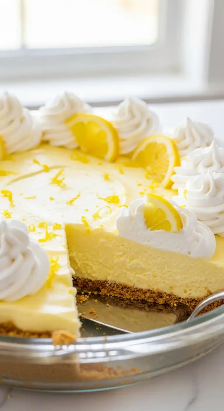Frozen Lemonade Pie: Sweet, Tart & Totally Refreshing 4 frozen lemonade pie 3