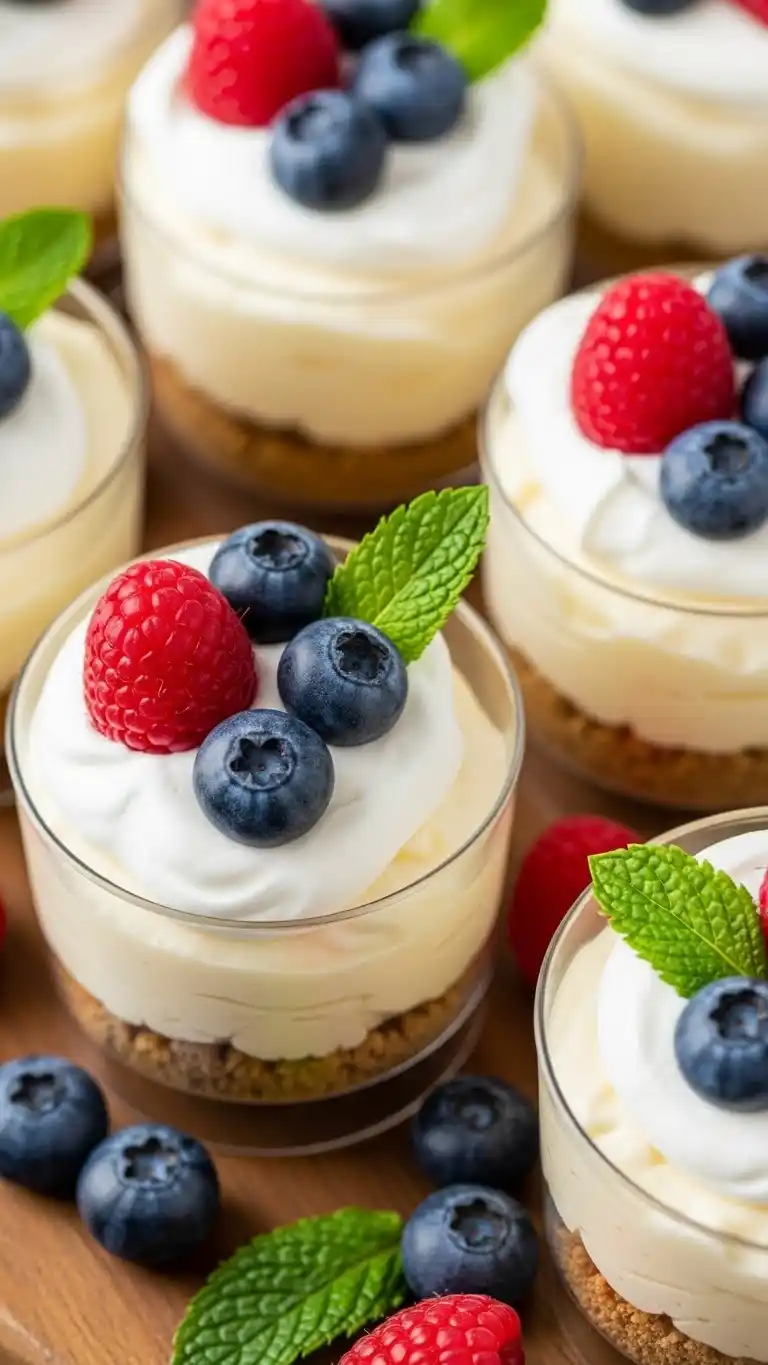 Quick & Easy No-Bake Cheesecake Cups Like Grandma Made 4 grandmas no bake cheesecake cups4
