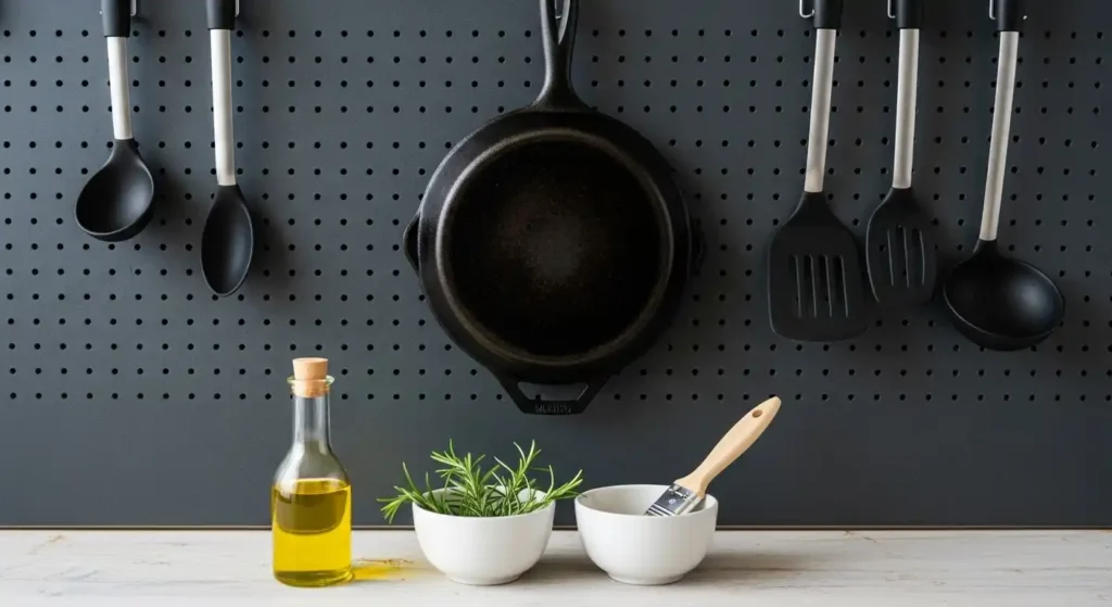 How to Store Cast Iron Skillet (So It Lasts a Lifetime) 4 how to store Cast Iron skillet 3