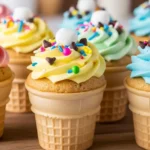 Ice Cream Cone Cupcakes: The Fun Party Dessert Mashup 2 ice cream cone cupcakes1