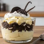 Easy Vanilla Pudding with Cookies—No Baking Needed 2 instant vanilla pudding