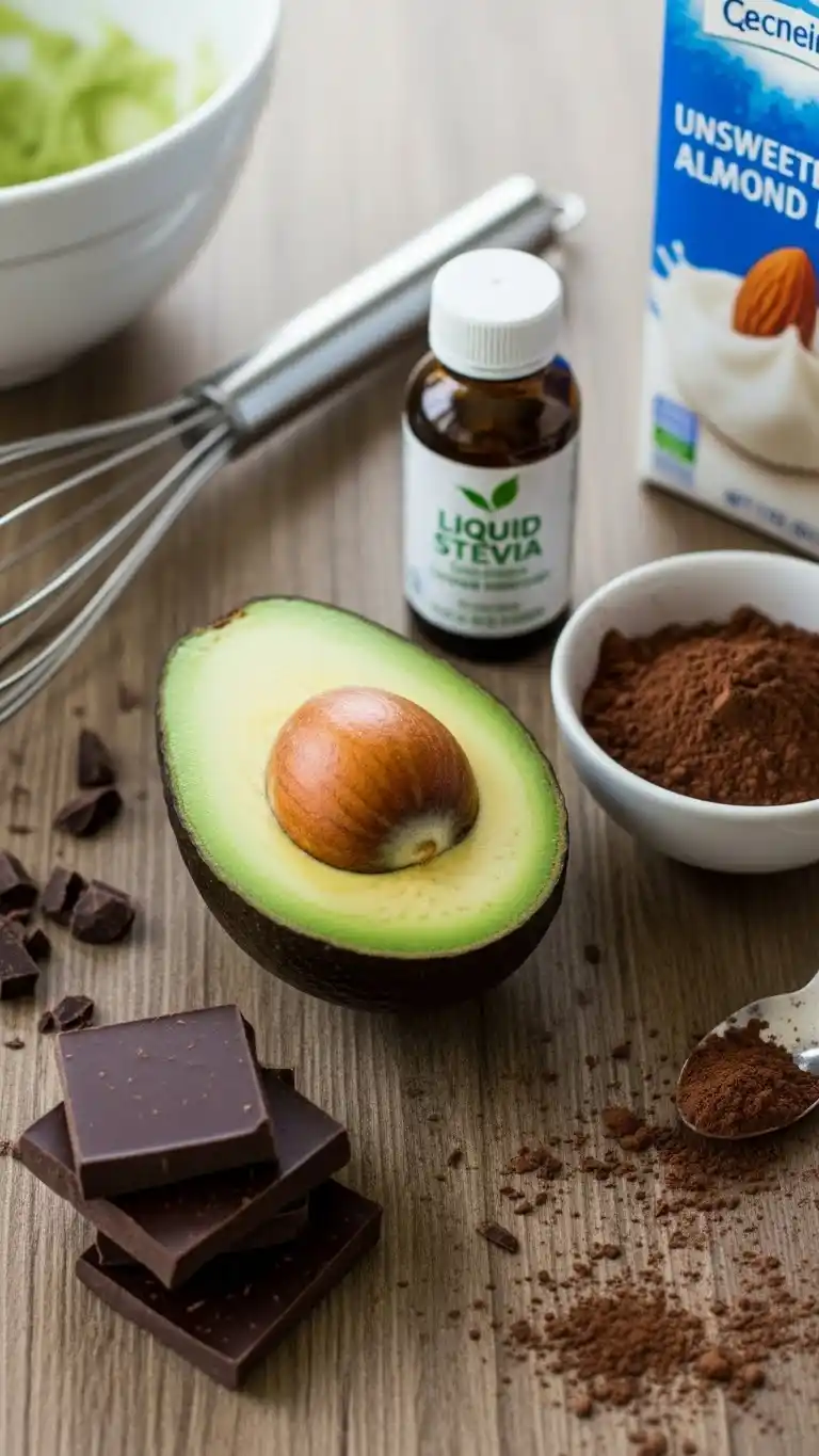 Keto Avocado Chocolate Mousse – Creamy & Guilt-Free 3 keto avocado chocolate mousse2