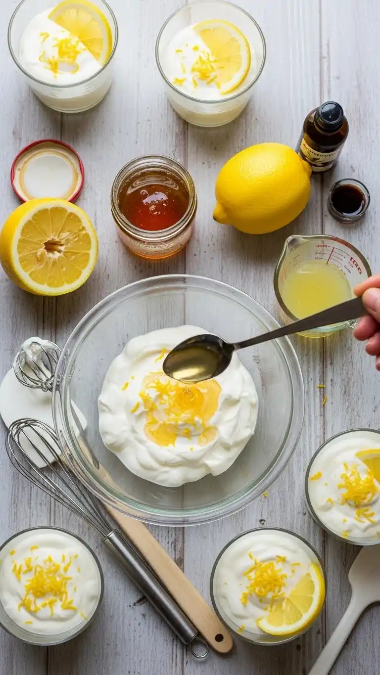 Zesty Lemon Cream Yogurt Cups That Brighten Your Day 3 lemon cream yogurt cups 1