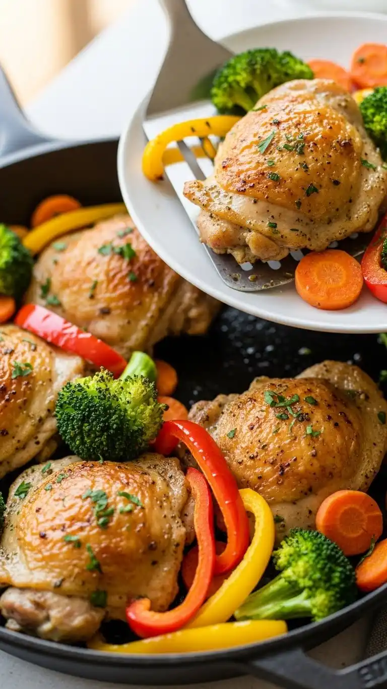 Lemon Herb Chicken & Veggies: Weeknight Dinner Hero 4 lemon herb chicken 3