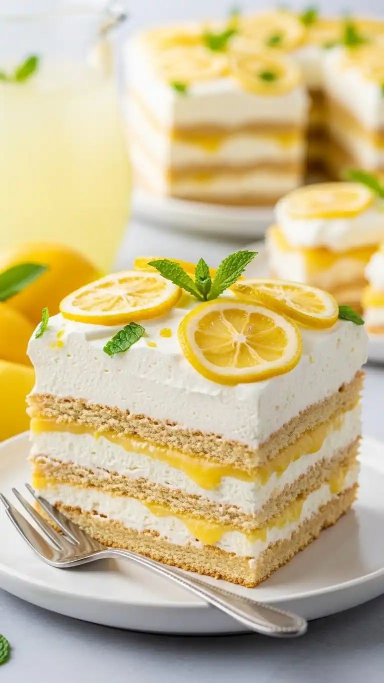 Refreshing Lemonade Icebox Cake, No Oven Needed 4 lemonade icebox cake1