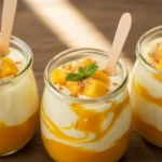 Mango Yogurt Cups: The Easiest No-Bake Dessert 2 mango yogurt cups1