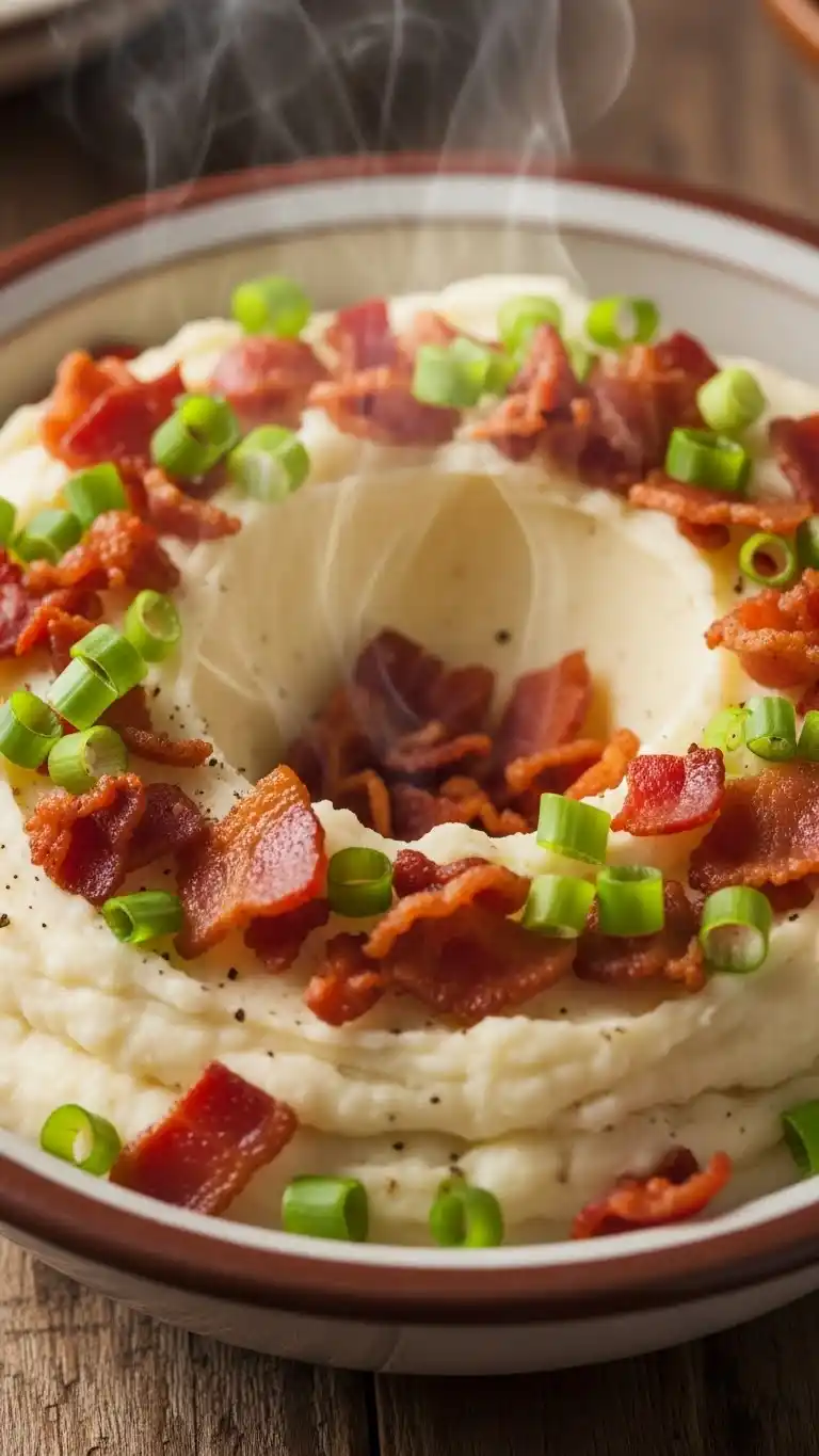 12 Mashed Potato Recipes with a Twist That Will Steal the Spotlight 4 mash potato turkey bacon3
