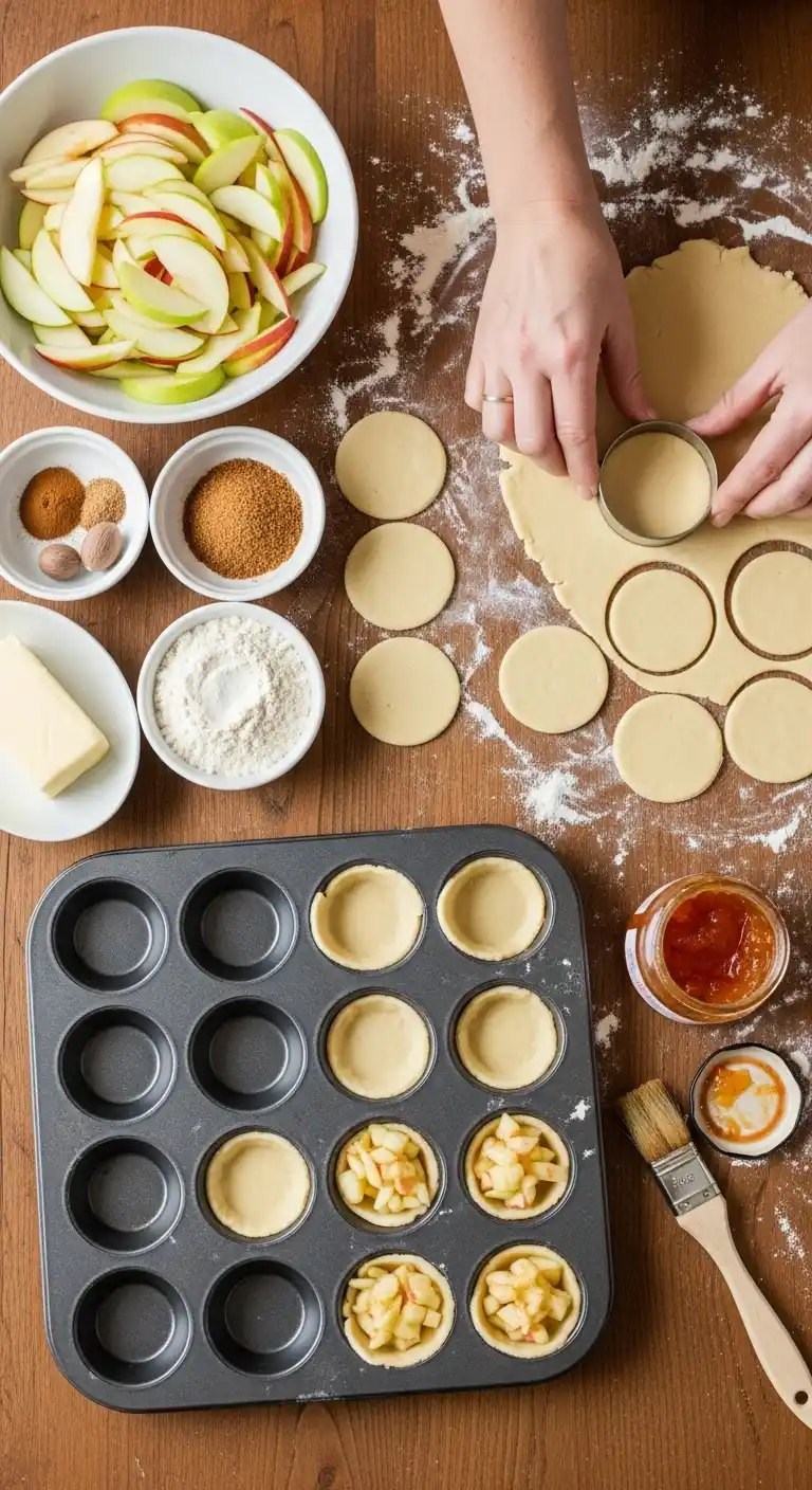 Adorable Mini Apple Tarts Everyone Will Want Seconds 3 mini apple tarts2