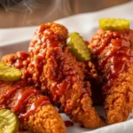 Spicy Nashville Hot Chicken Tenders Everyone Will Love 2 nashville hot chicken tenders 1