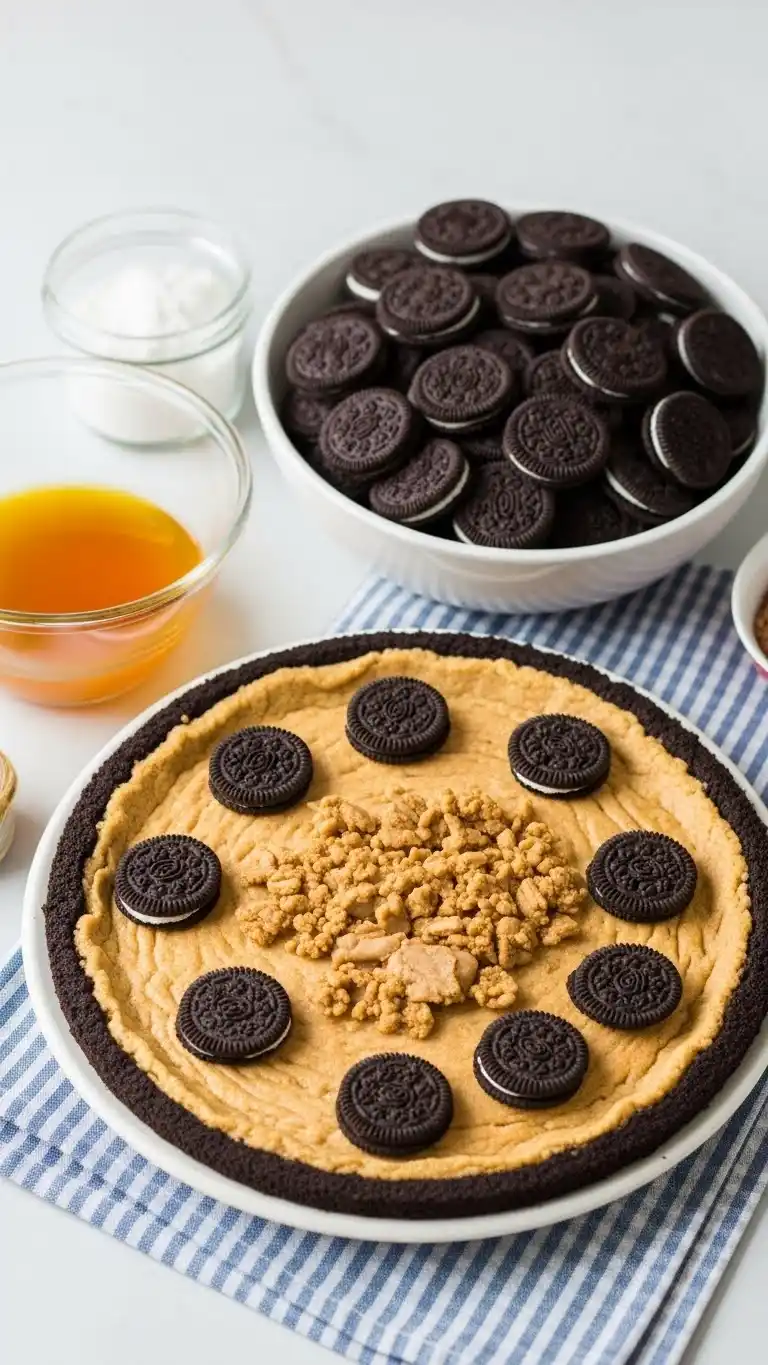 Easy No-Bake Oreo Peanut Butter Pie Dessert 3 no-bake Oreo peanut butter pie2