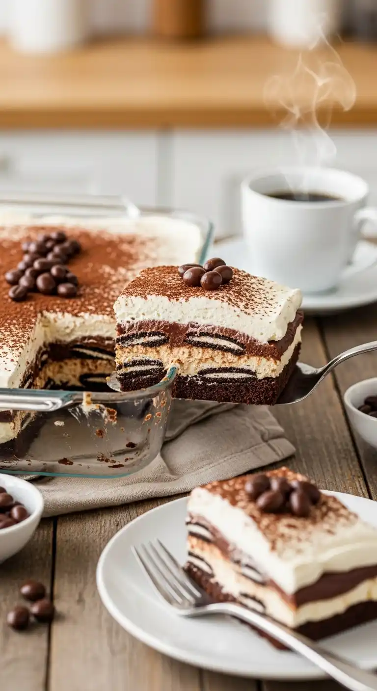 Easy Mocha Icebox Cake for When You Don’t Want to Bake 4 no bake mocha icebox cake3