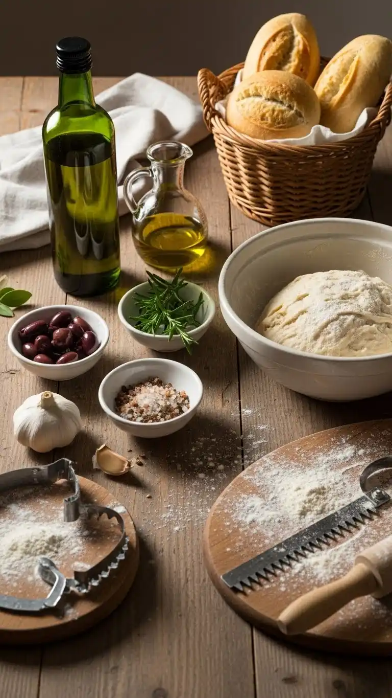 Rustic Olive Oil Bread That’s Easy and Fancy 3 olive oil bread