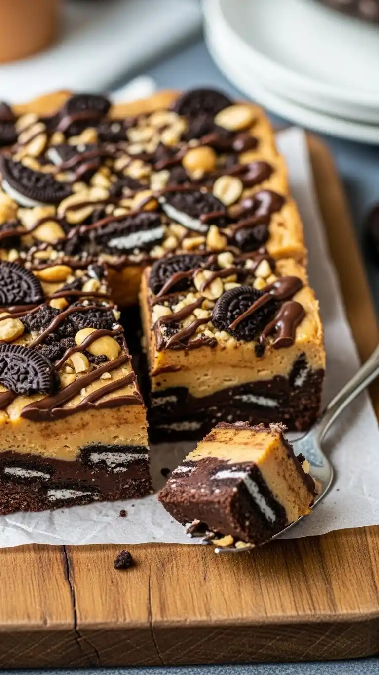 Creamy Peanut Butter Oreo Fudge Everyone Loves 4 peanut butter oreo fudge 04