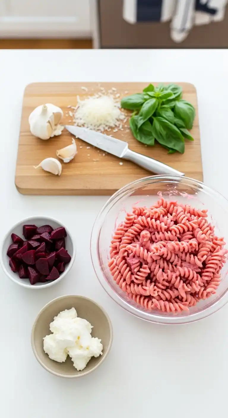 This Pink Pasta Is Too Pretty to Skip Tonight 3 pink pasta 1