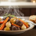 Hearty Slow-Cooked Beef Stew with Root Veggies 2 slow cooked beef stew