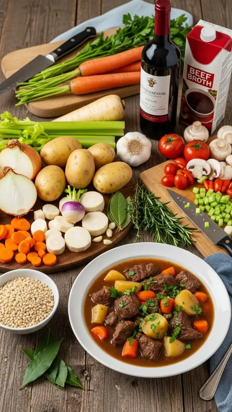 Hearty Slow-Cooked Beef Stew with Root Veggies 3 slow cooked beef stew2