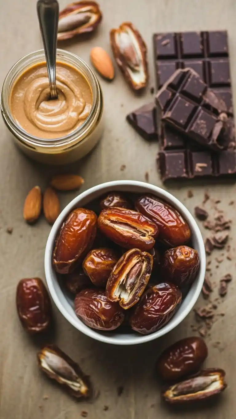 3 Ingredient Stuffed Dates That Feel Fancy & Healthy 3 stuffed dates