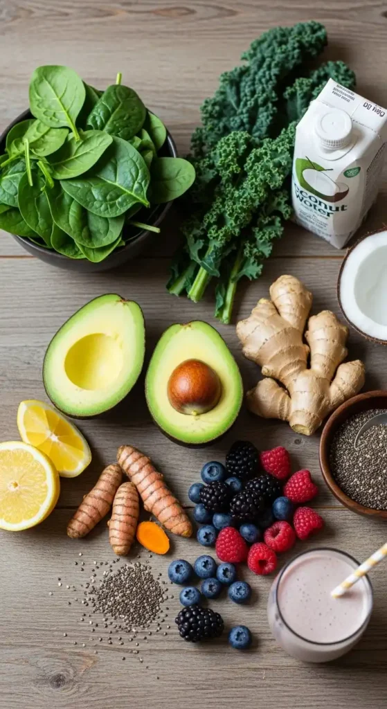 Anti-Inflammatory Detox Smoothie: Glow in Minutes 3 Anti-Inflammatory Detox Smoothie2