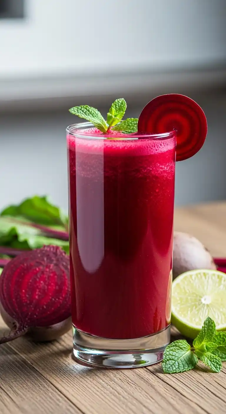 20 Fat-Burning Healthy Smoothie Recipes 6 Beetroot Detox Juice5
