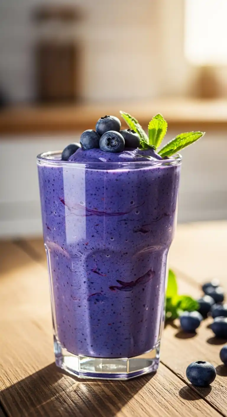20 Fat-Burning Healthy Smoothie Recipes 18 Blueberry Brain Boost Smoothie