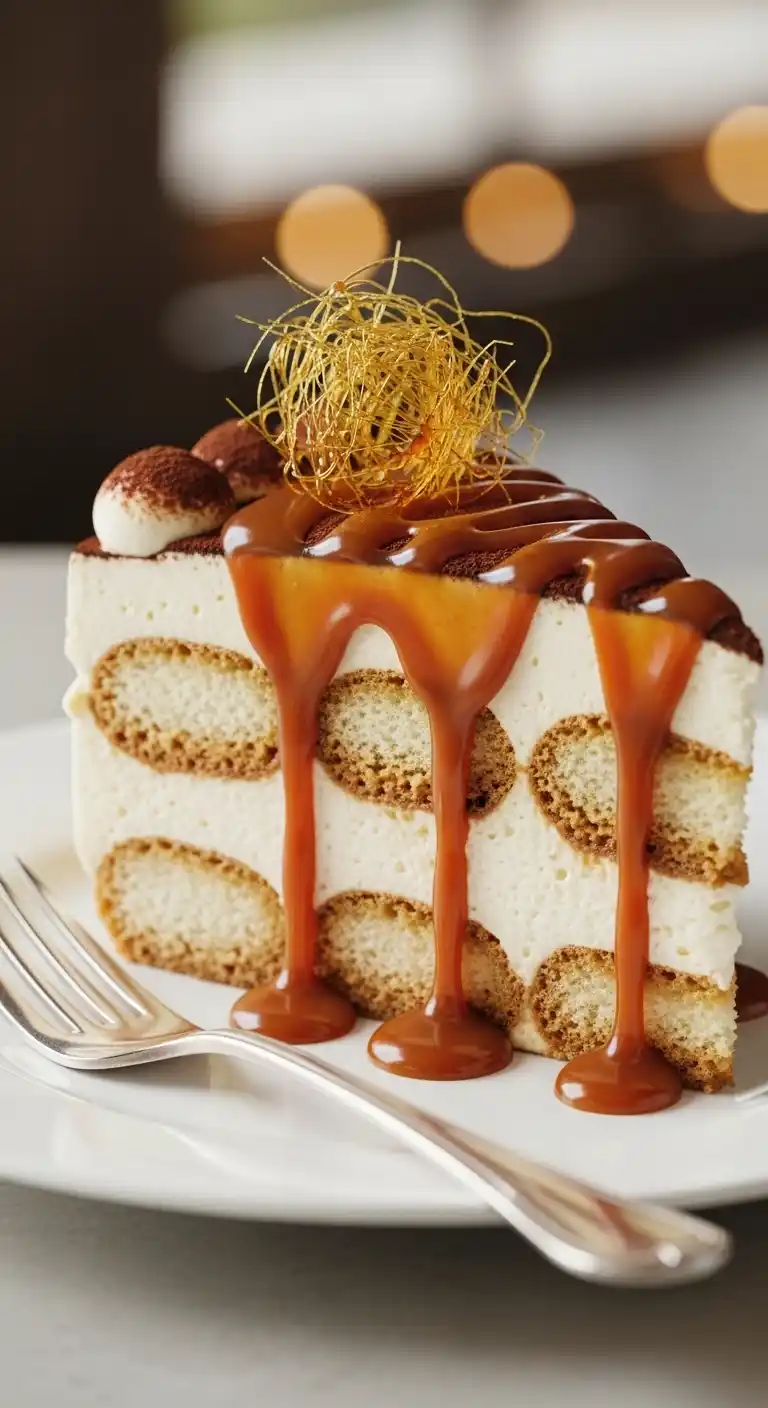 10 Make-Ahead Tiramisu Desserts That’ll Steal the Show at Your Next Party 11 _Caramel Tiramisu