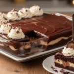 Chocolate Pudding Poke Cake That Melts in Your Mouth 2 Chocolate Pudding Poke Cake