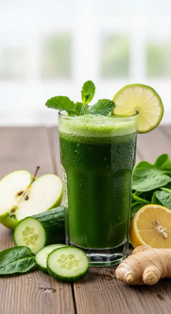 Clean & Green Detox Juice for Everyday Wellness That Spark Energy 5 Clean & Green Detox Juice2