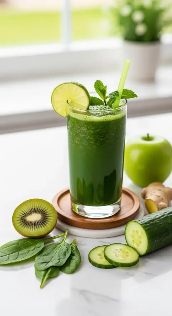 Clean & Green Detox Juice for Everyday Wellness That Spark Energy 4 Clean & Green Detox Juice3