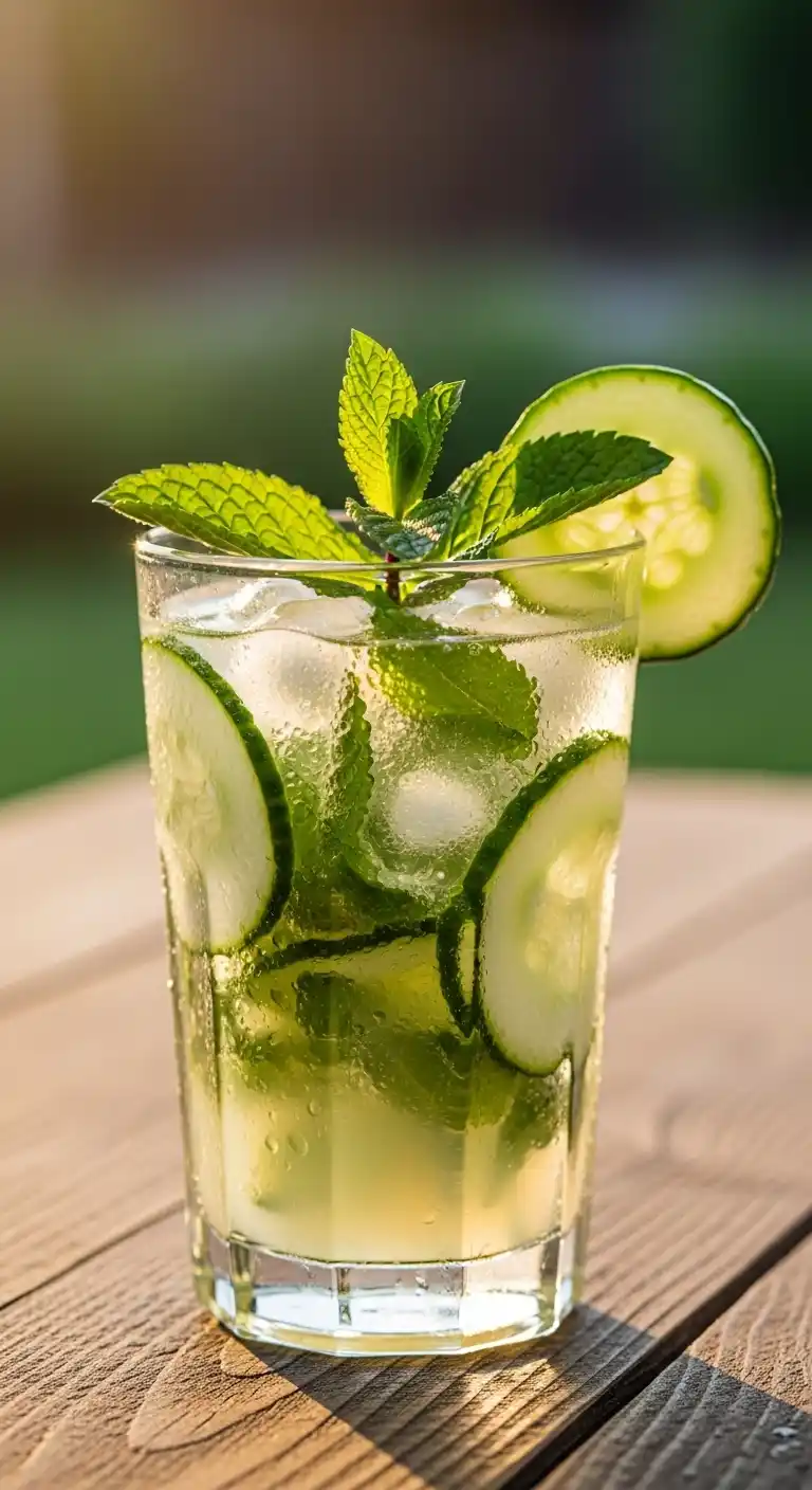 20 Fat-Burning Healthy Smoothie Recipes 10 Cucumber Mint Refresher