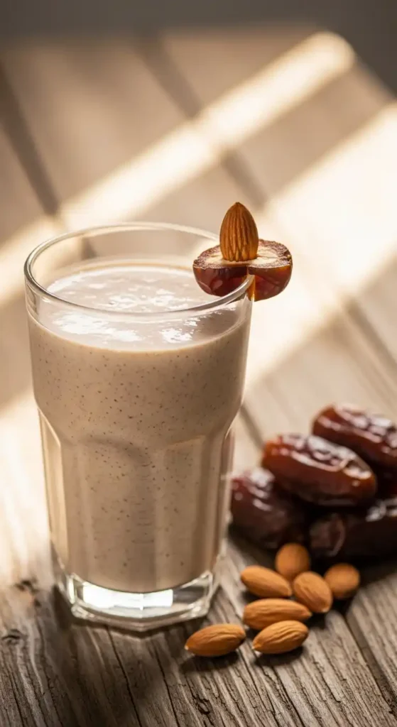 Date and Almond Energy Shake: Morning Fuel Magic 5 Date and Almond Energy Shake