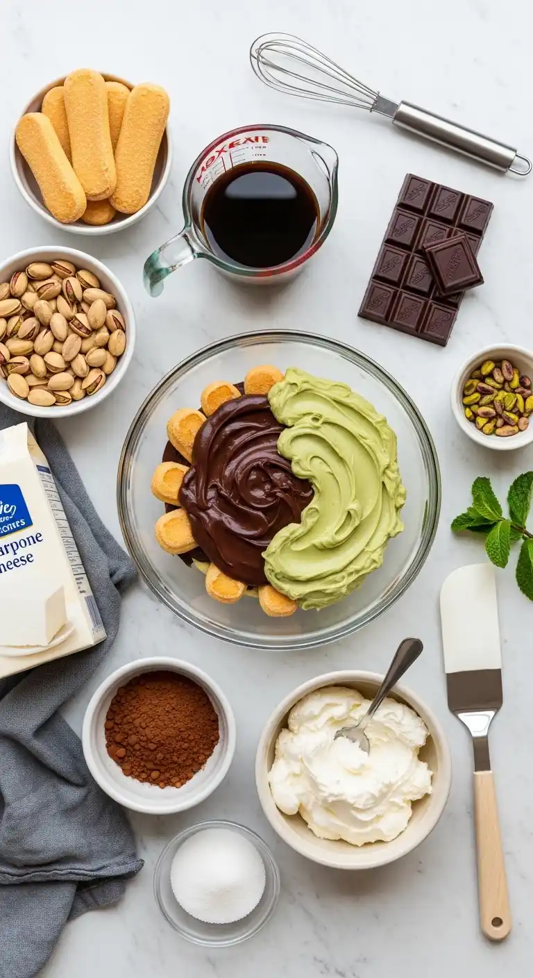 Luxe Dubai Chocolate Tiramisu Recipe 3 Dubai Chocolate Tiramisu 2