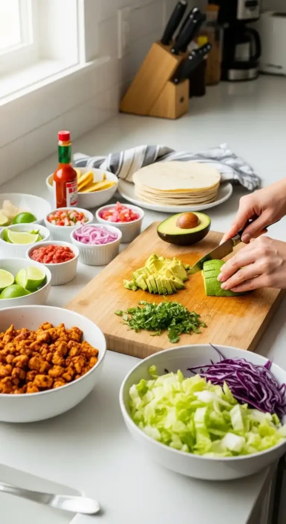 Easy Vegan Tacos Ready in 20 Minutes: Weeknight Win 3 Easy Vegan Tacos Ready in 20 Minutes02