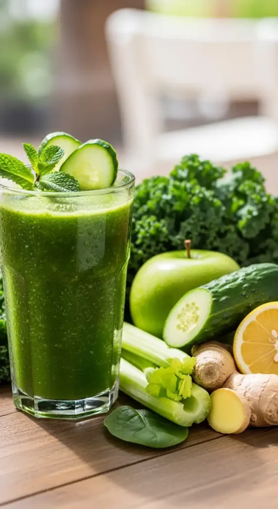 Green Detox Juice to Reset Your Day: Quick Morning Boost 4 Green Detox Juice