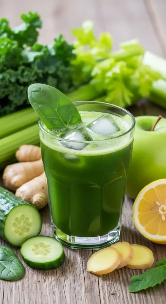 Green Detox Juice to Reset Your Day: Quick Morning Boost 3 Green Detox Juice ingredients